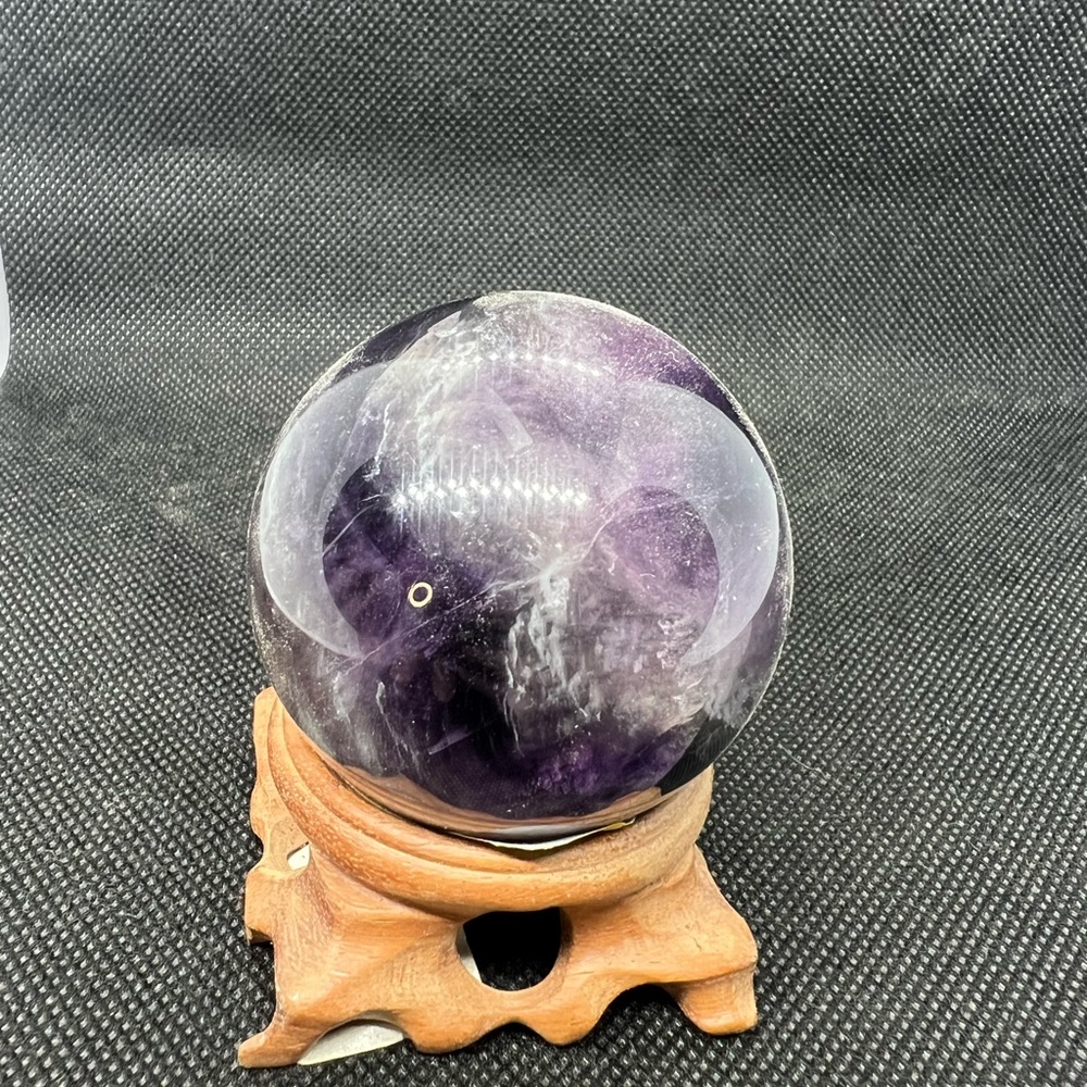 Purple Fluorite Sphere 8oz